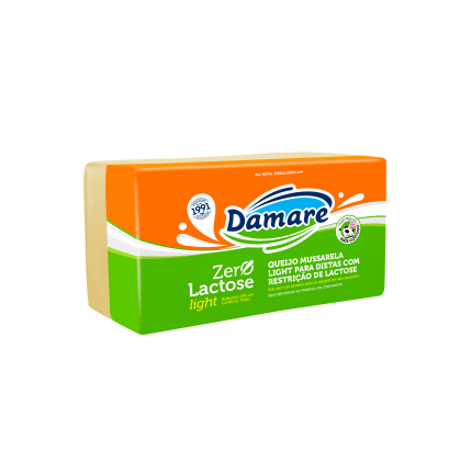 Queijo Mussarela Zerolac Light - 2Kg